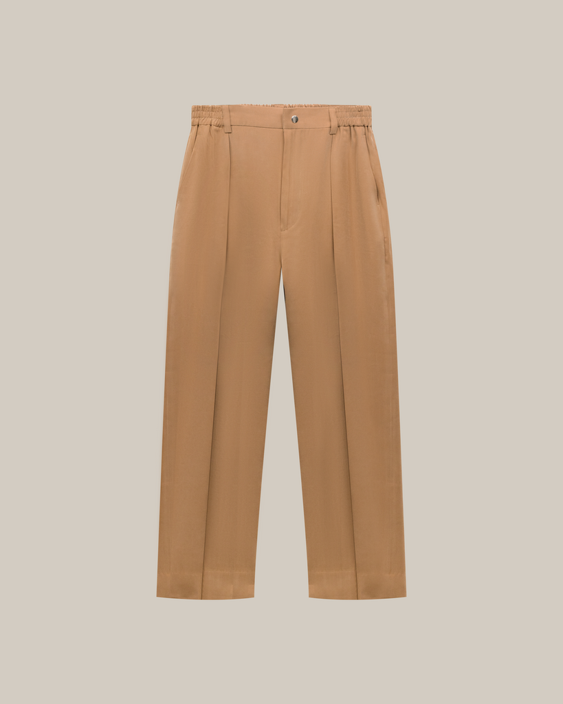 Pleated Jacket & Relaxed Fit Pleated Pants