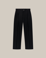Pleated Jacket & Relaxed Fit Pleated Pants