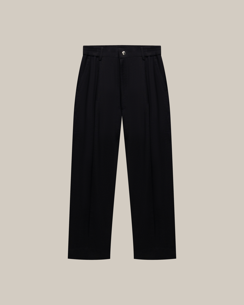 Blend Modal Shirt & Wide Fit Pleated Pants