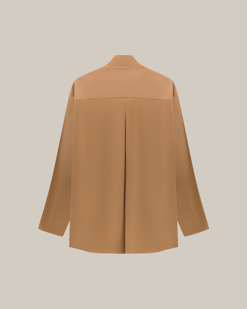 Pleated Jacket & Relaxed Fit Pleated Pants