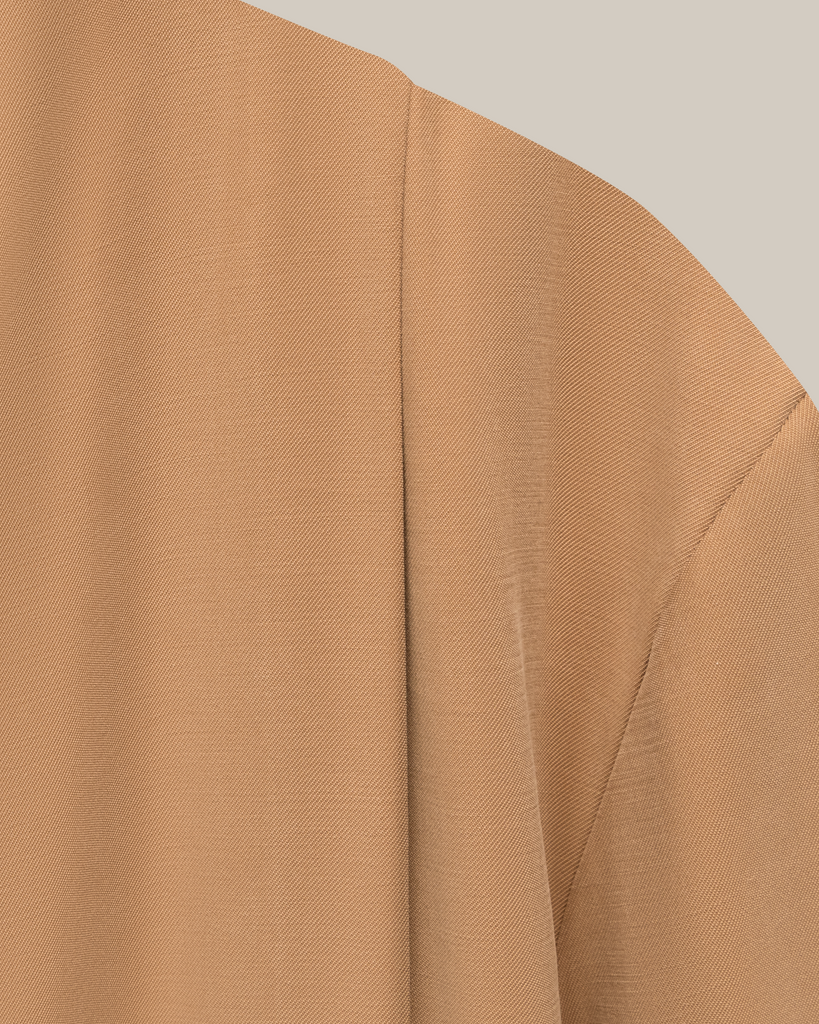 Pleated Jacket & Relaxed Fit Pleated Pants