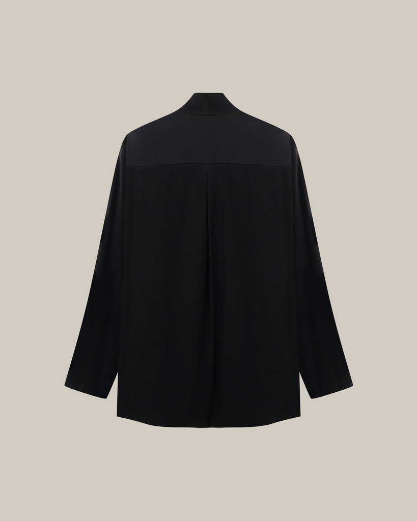Pleated Jacket & Relaxed Fit Pleated Pants