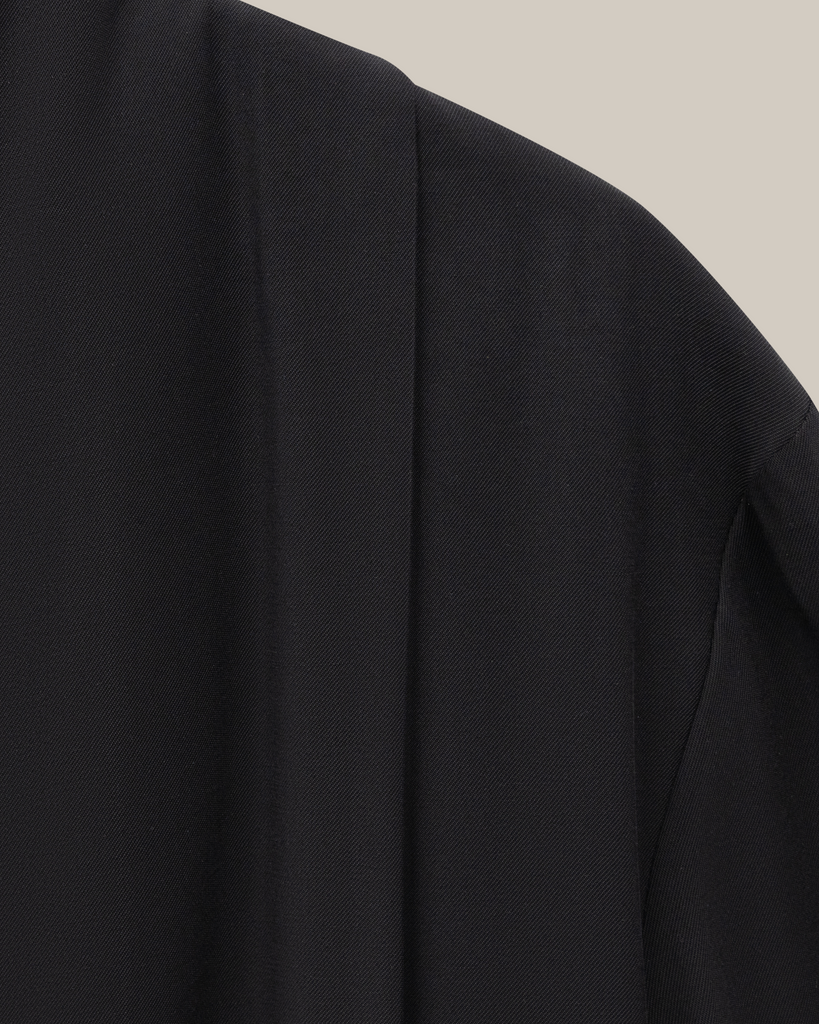 Pleated Jacket & Relaxed Fit Pleated Pants