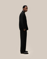 Pleated Jacket & Relaxed Fit Pleated Pants