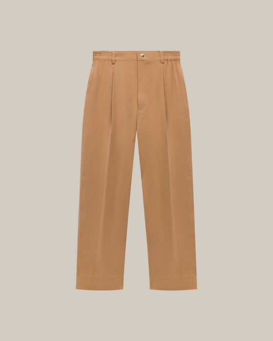 Pleated Jacket & Relaxed Fit Pleated Pants